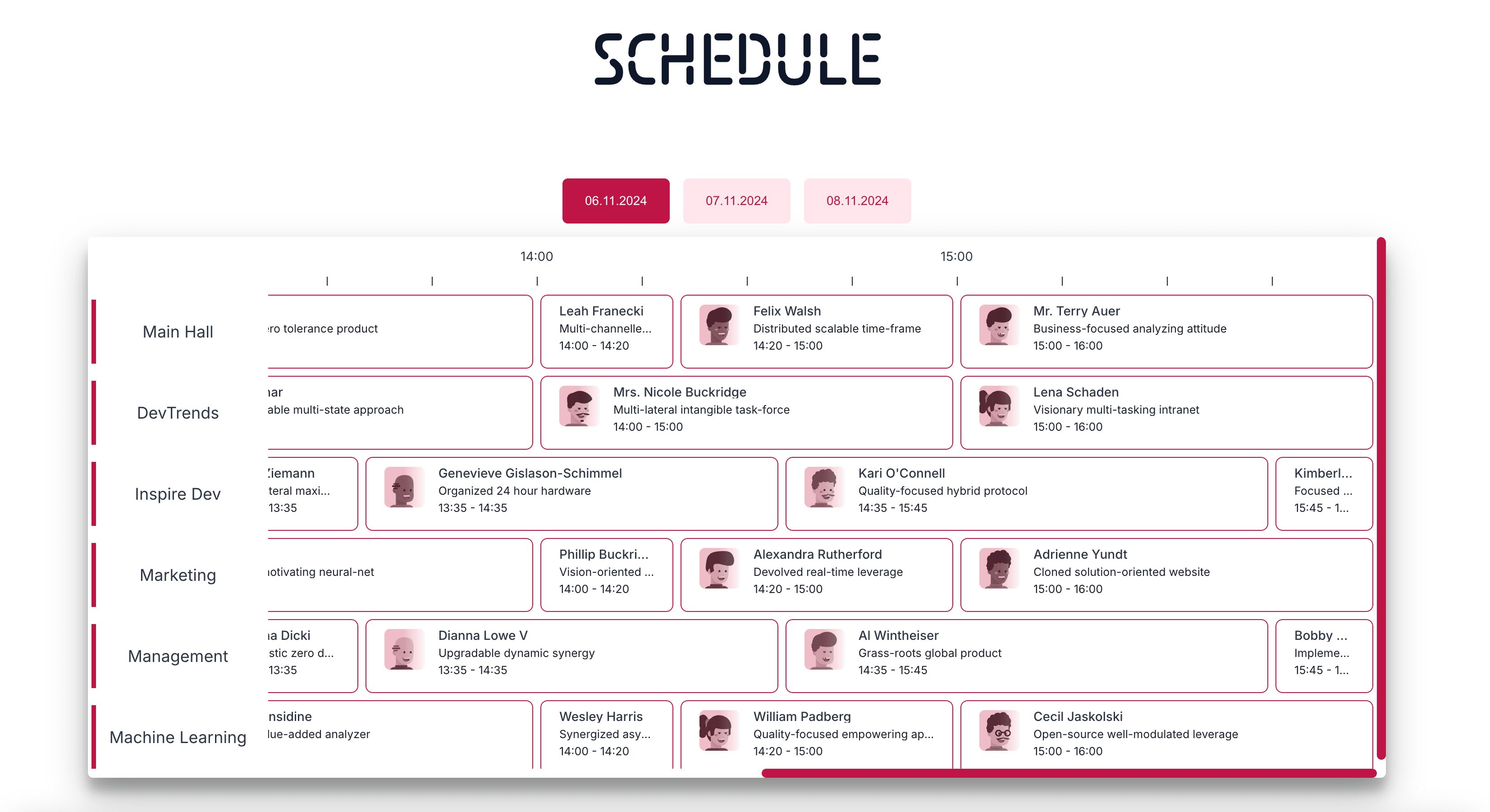 Thumbnail Image for Revamp Your Conference Schedule with Planby Now – No-Code, UX-Friendly, and Effortless